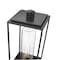 Z-Lite Sheridan 1 Light Outdoor Pier Mounted Fixture, Black And Seedy 594PHMR-533PM-BK - alternate 4